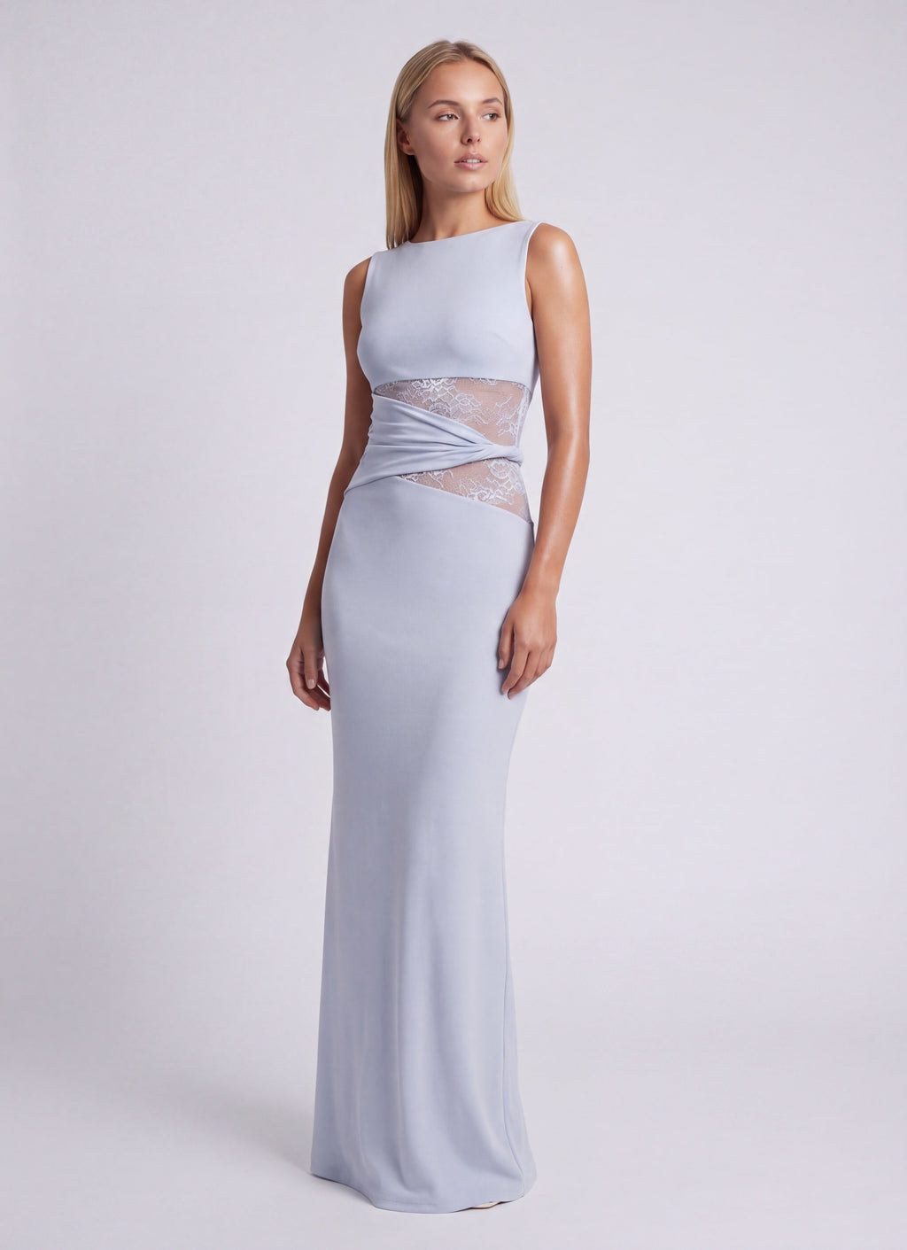 Harriet | Women's Round Neck Sleeveless Wedding Guest Dress