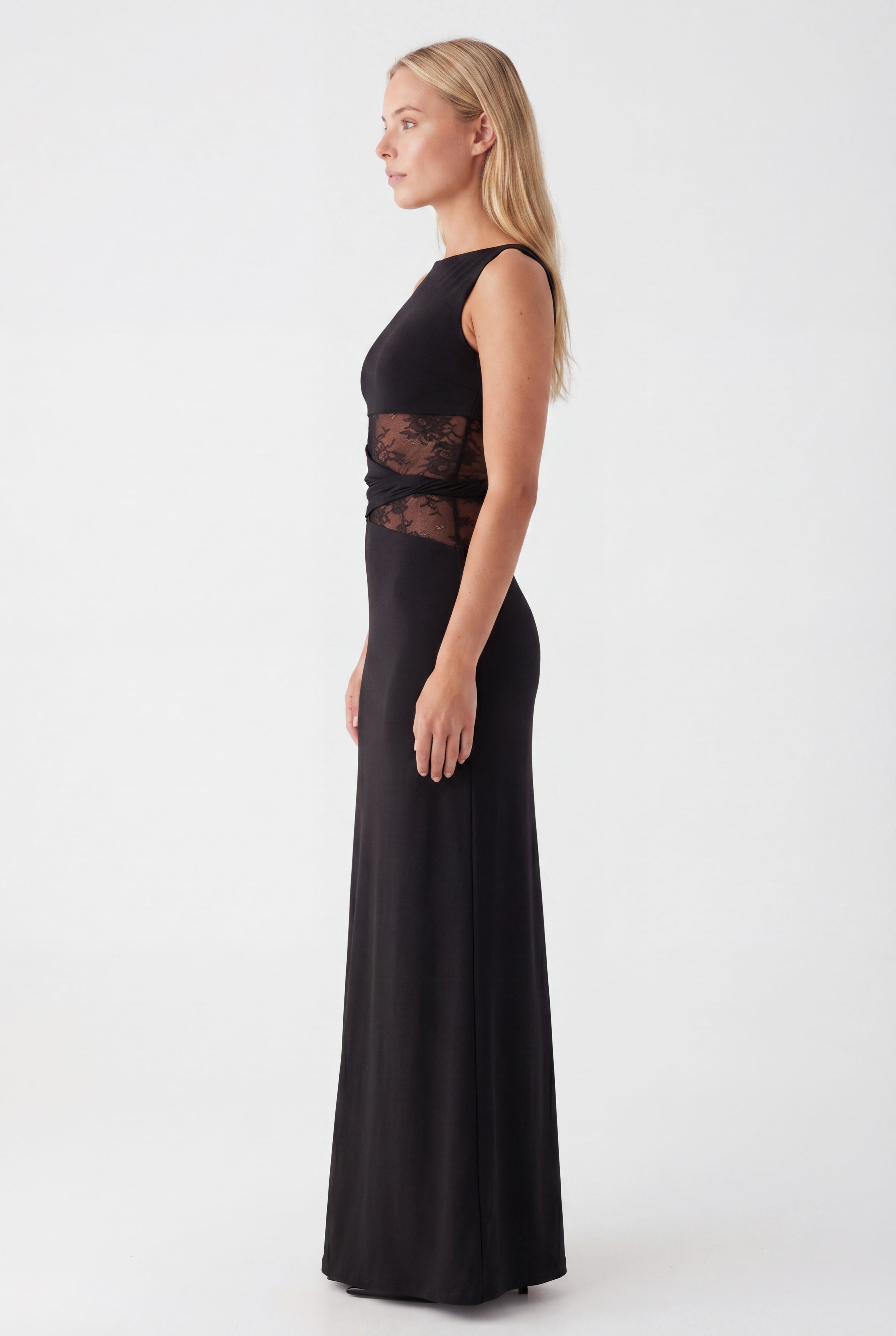 Harriet | Women's Round Neck Sleeveless Wedding Guest Dress