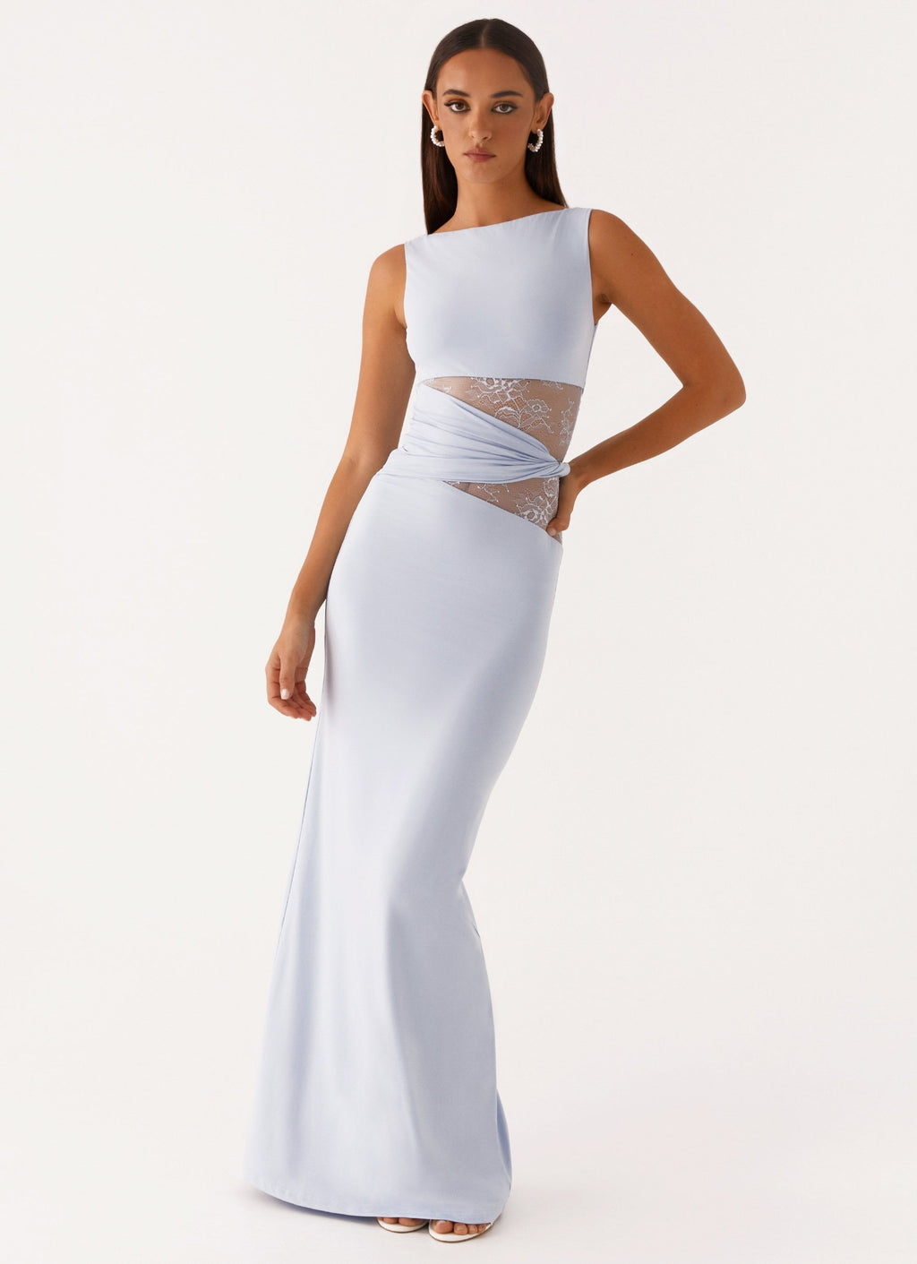 Harriet | Women's Round Neck Sleeveless Wedding Guest Dress