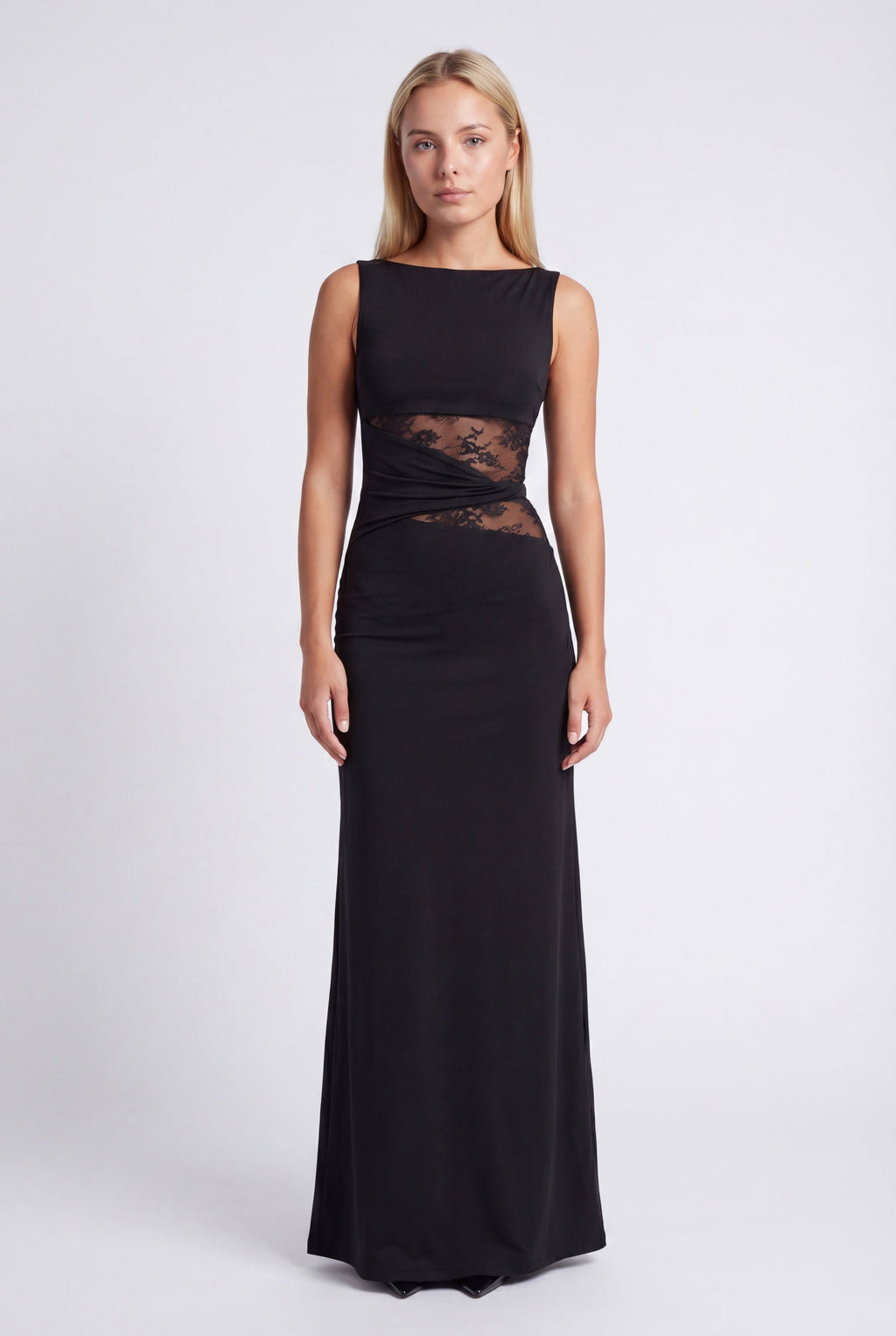 Harriet | Women's Round Neck Sleeveless Wedding Guest Dress