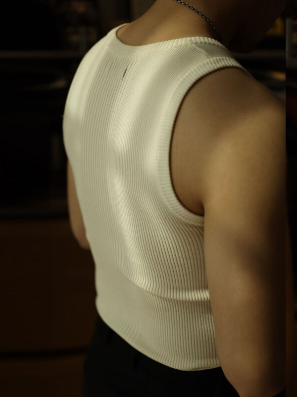 Henry | Men’s Scoop Neck Sleeveless Fitted Tank Top