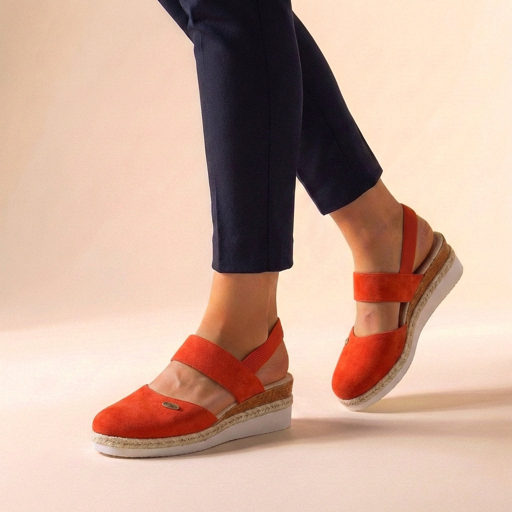 Hortense | Women's Closed Toe Slip-On Platform Sandals