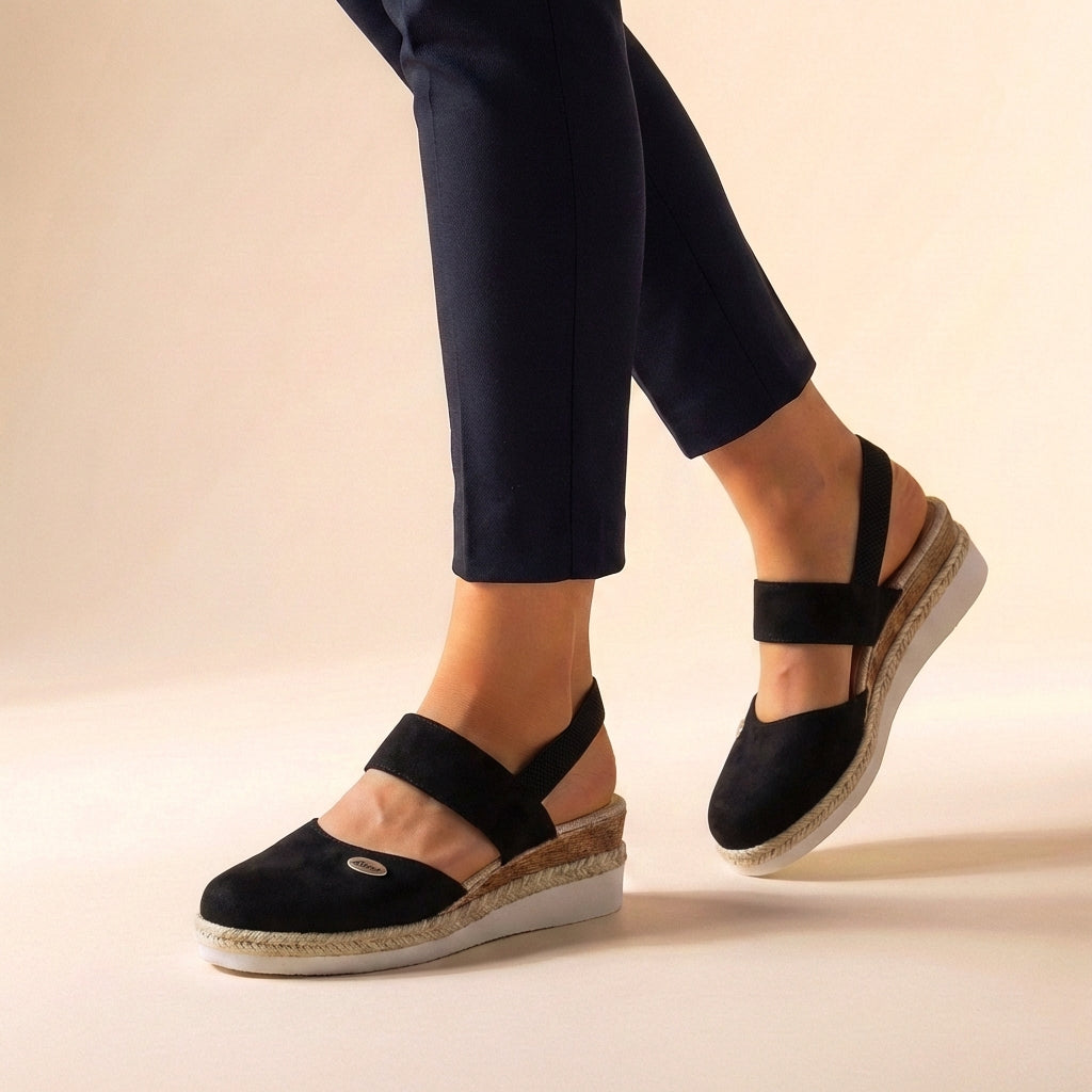 Hortense | Women's Closed Toe Slip-On Platform Sandals