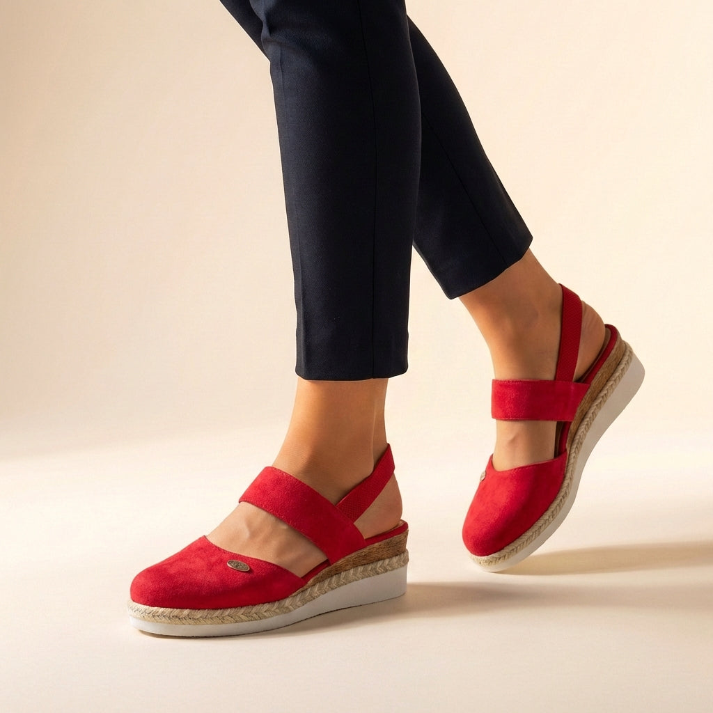 Hortense | Women's Closed Toe Slip-On Platform Sandals