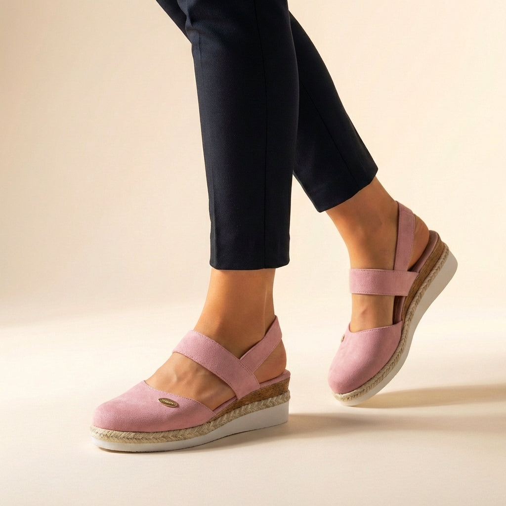 Hortense | Women's Closed Toe Slip-On Platform Sandals