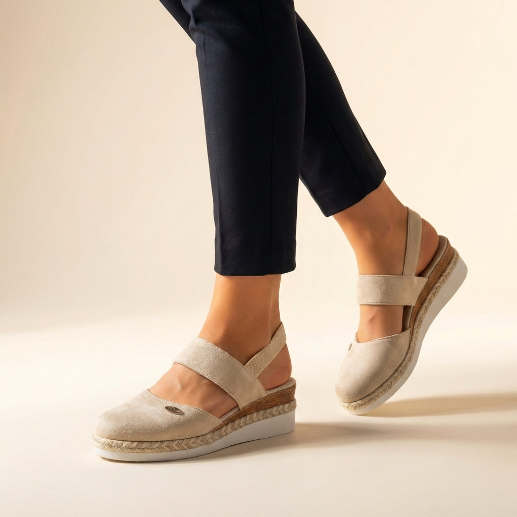 Hortense | Women's Closed Toe Slip-On Platform Sandals