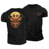 Isaak | Men's Smiley Sunset Graphic T Shirt