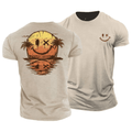 Isaak | Men's Smiley Sunset Graphic T Shirt