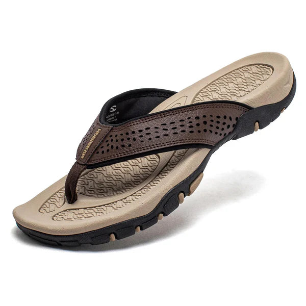 Isidore | Men's Sporty Slip On Summer Flip Flops