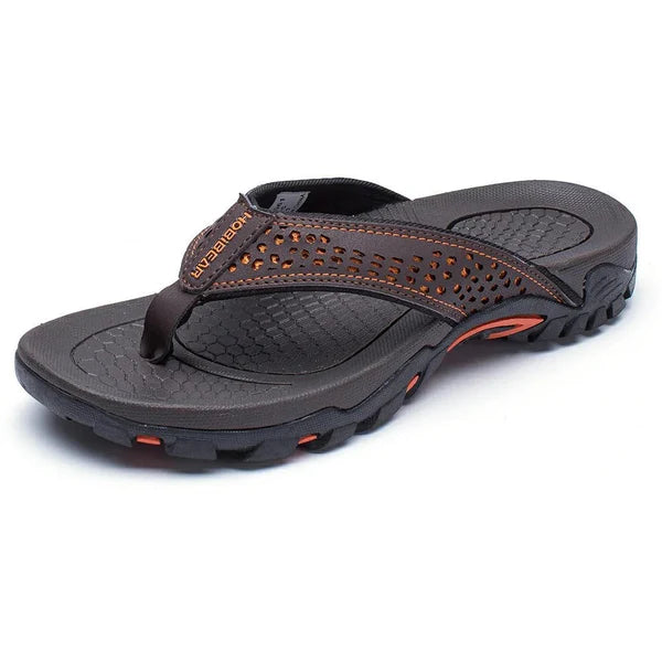 Isidore | Men's Sporty Slip On Summer Flip Flops