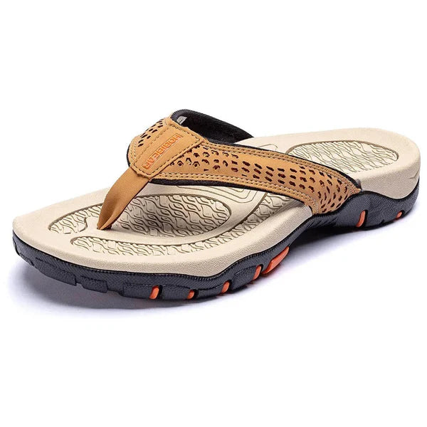 Isidore | Men's Sporty Slip On Summer Flip Flops
