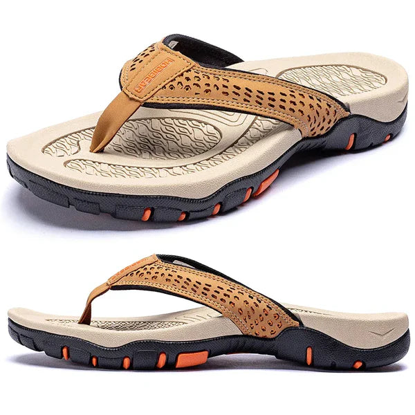 Isidore | Men's Sporty Slip On Summer Flip Flops