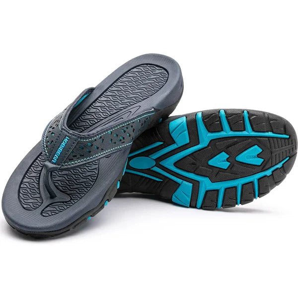 Isidore | Men's Sporty Slip On Summer Flip Flops