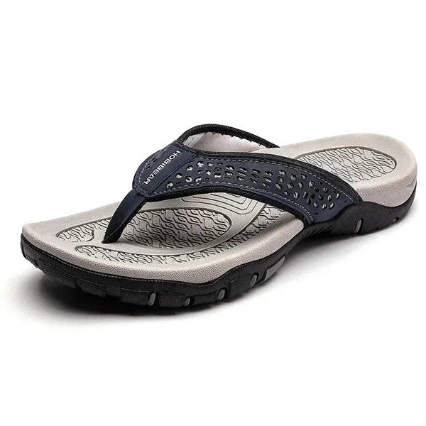 Isidore | Men's Sporty Slip On Summer Flip Flops