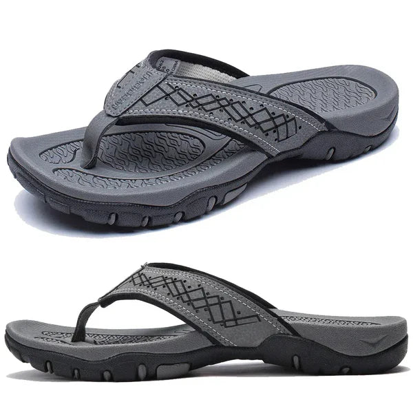 Isidore | Men's Sporty Slip On Summer Flip Flops
