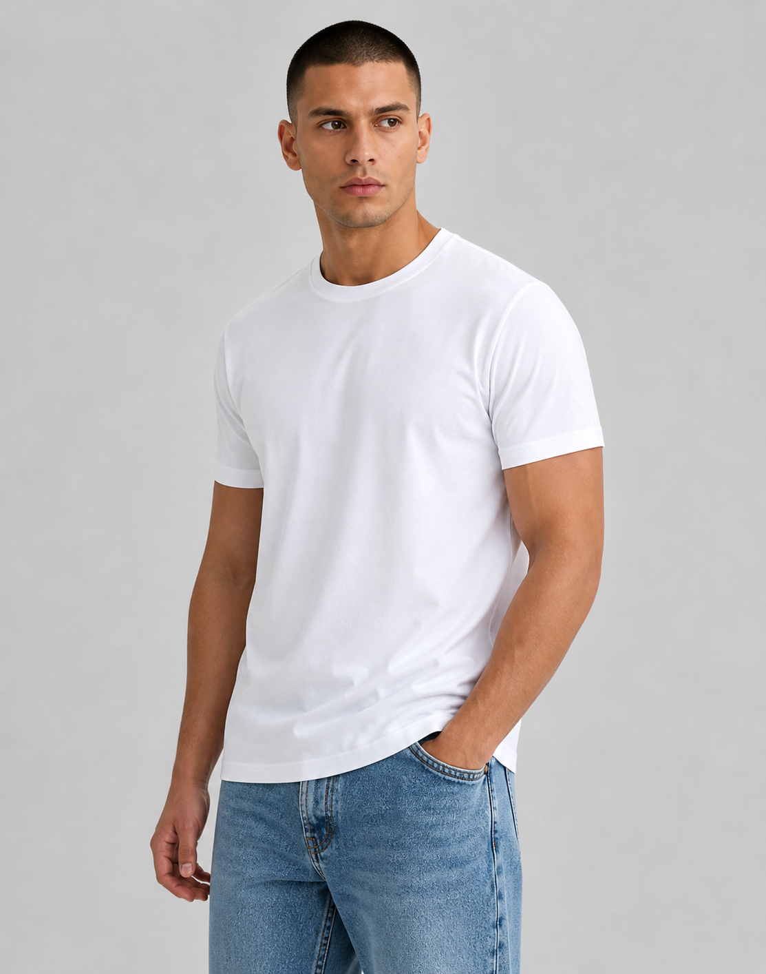 Isidro | Men's Round Neck Short Sleeve T Shirt