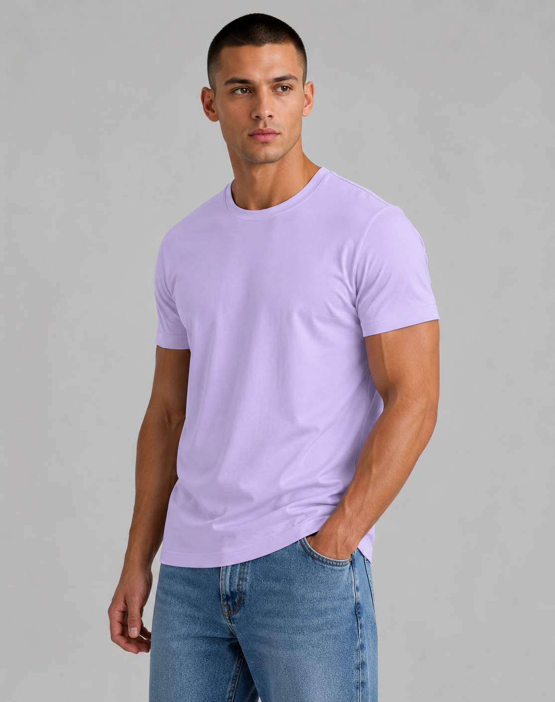 Isidro | Men's Round Neck Short Sleeve T Shirt