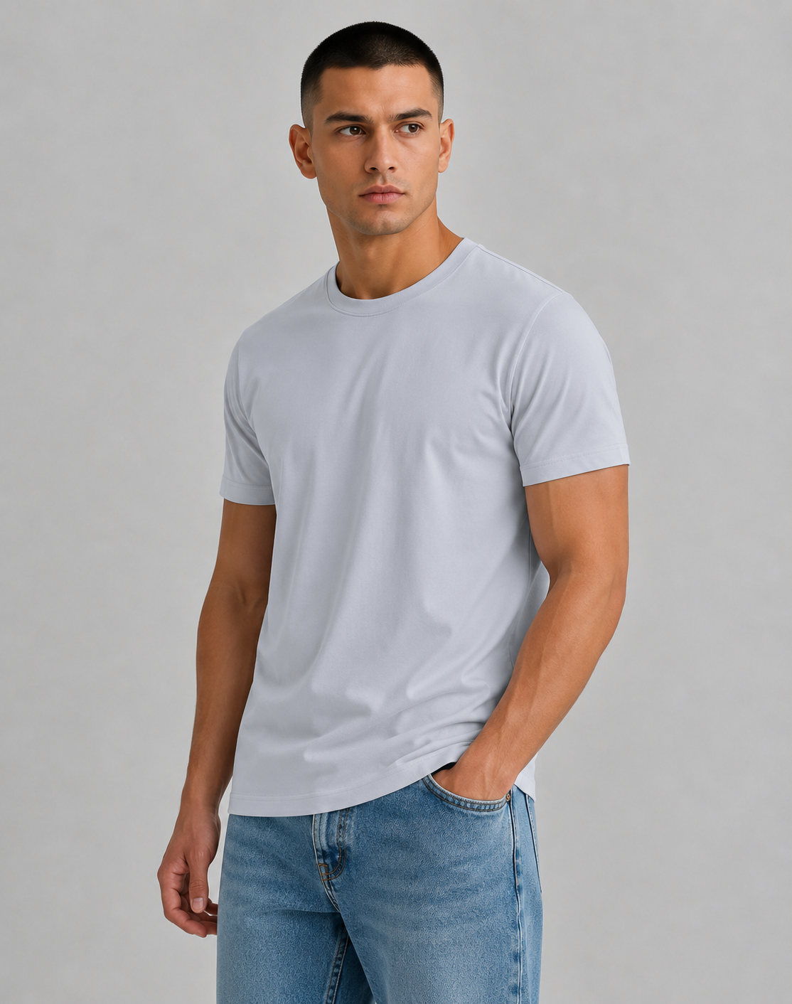 Isidro | Men's Round Neck Short Sleeve T Shirt