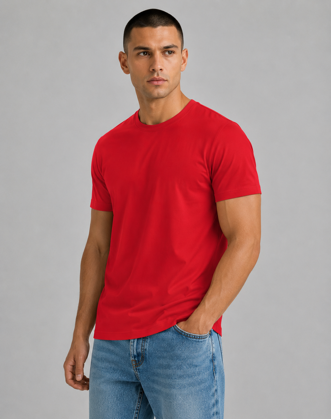 Isidro | Men's Round Neck Short Sleeve T Shirt