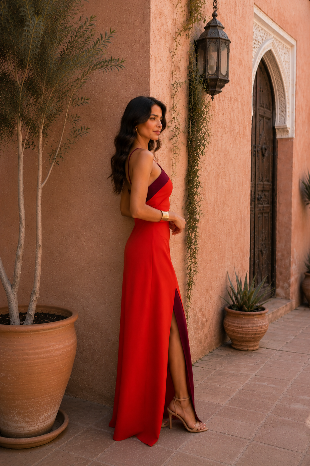 Jewel | Women's Strappy Sleeveless Wedding Guest Maxi Dress