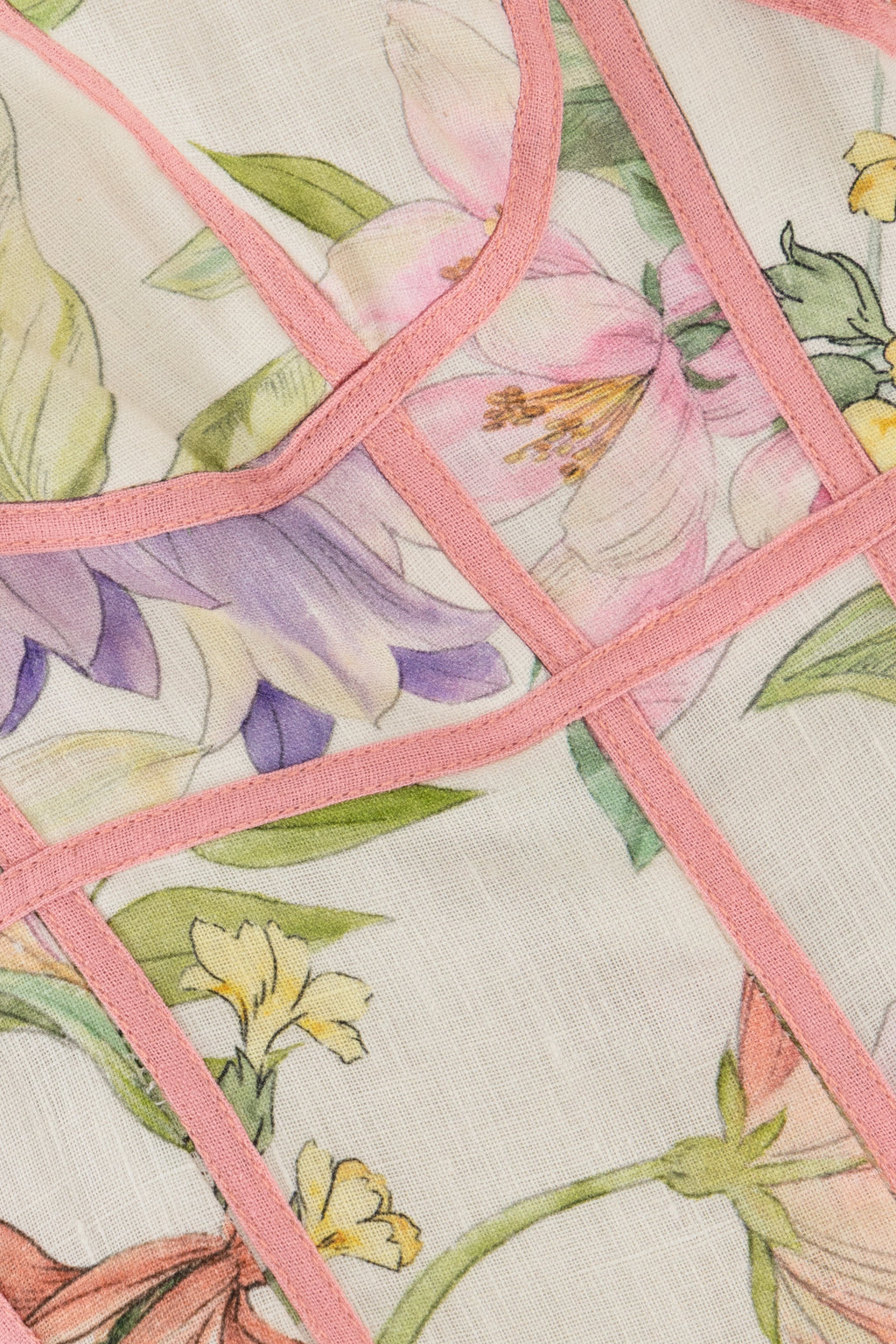 Joanna | Women’s Floral Cross Strap Open Back Midi Dress