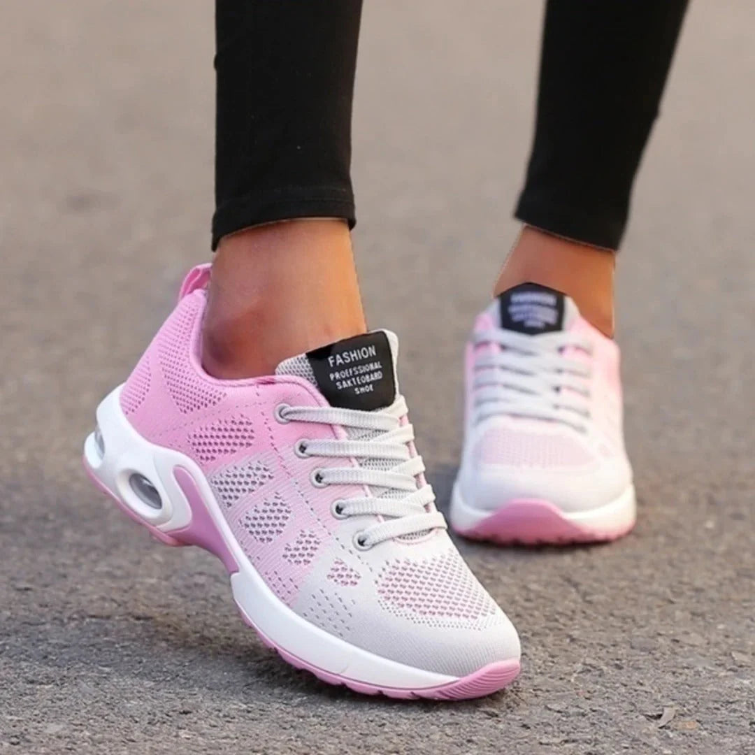 Kallie | Women’s Low Top Lace Up Round Toe Walking Sneakers