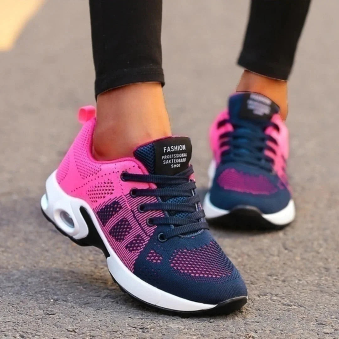 Kallie | Women’s Low Top Lace Up Round Toe Walking Sneakers