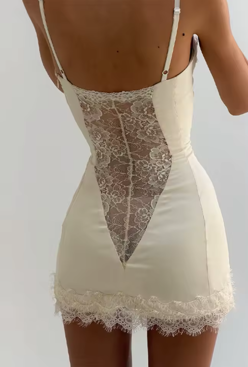 Katelyn | Women’s Sweetheart Neck Sleeveless Mini Dress