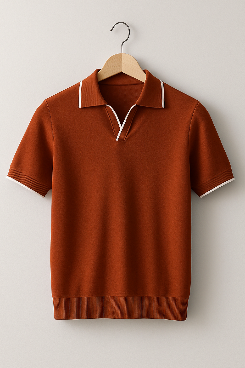 Keegan | Men's Contrast Trim Short Sleeve Polo Shirt