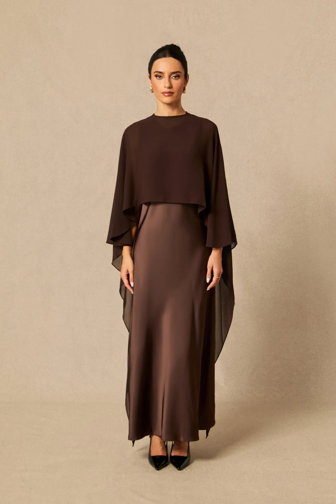 Kyra | Women’s Crew Neck Sleeveless Flowy Wedding Guest Dress