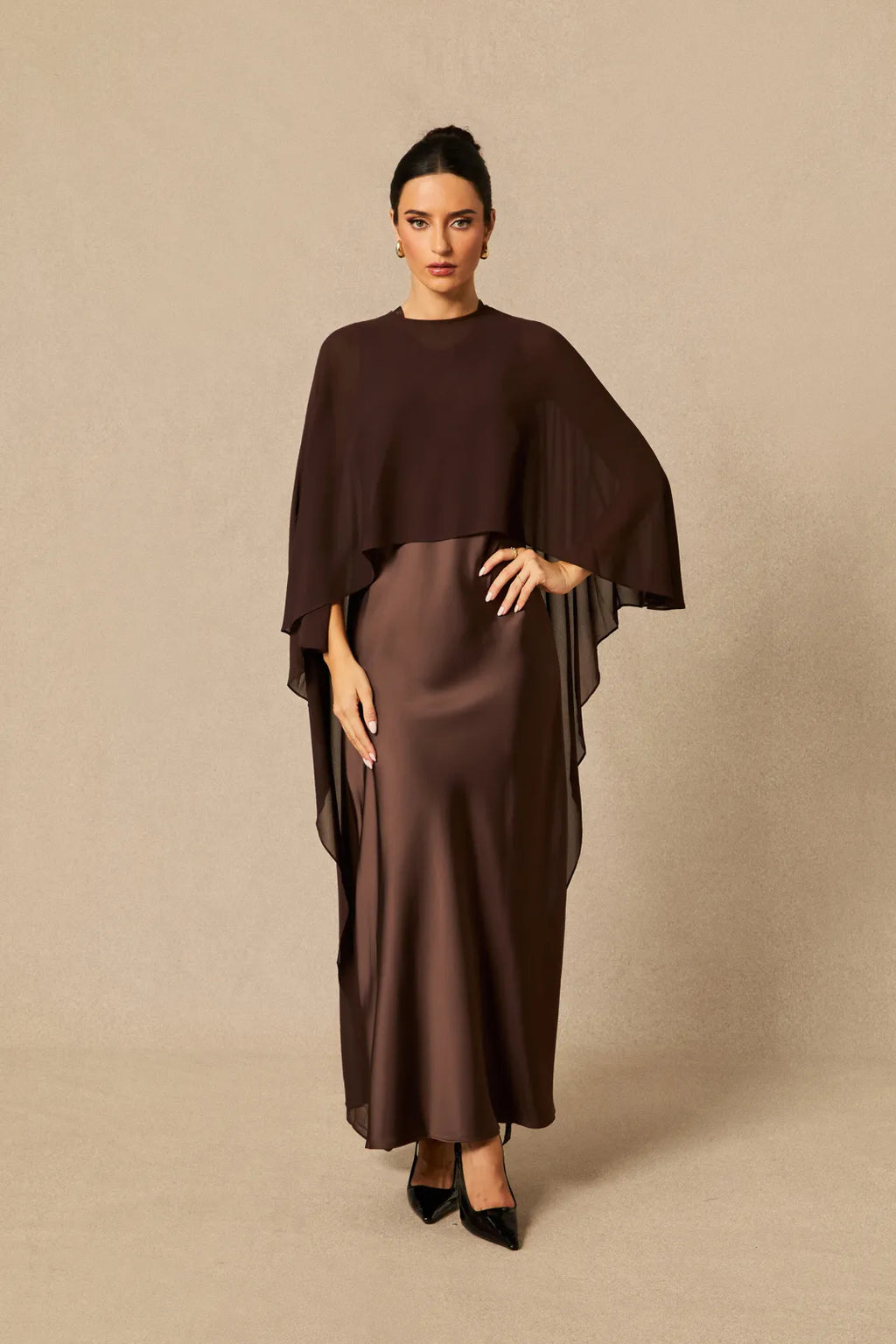 Kyra | Women’s Crew Neck Sleeveless Flowy Wedding Guest Dress