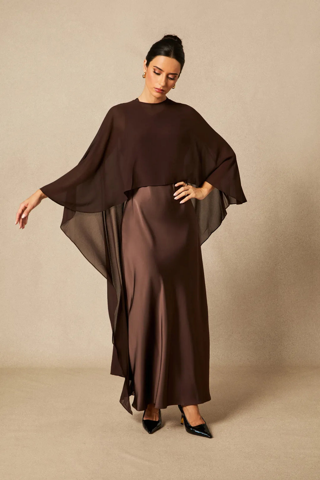 Kyra | Women’s Crew Neck Sleeveless Flowy Wedding Guest Dress