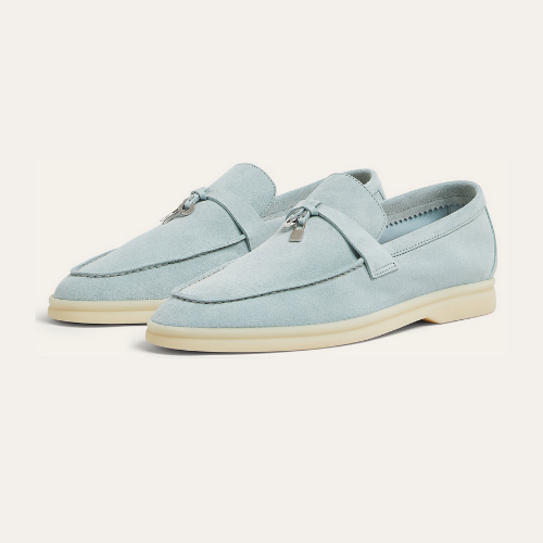 Leanne | Women’s Almond Toe Slip On Low Heel Dress Loafers