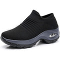 Leona | Women’s Platform Slip On Closed Toe Walking Sneakers