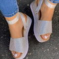Leonora | Women's Buckled Chunky Platform Open Toe Sandals
