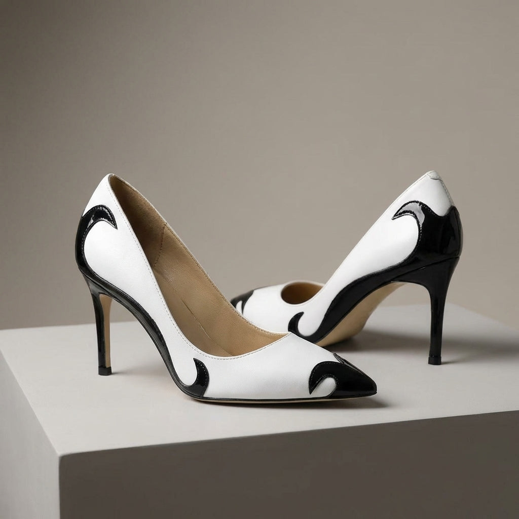 Lindsay | Women's Slip On Pointed Toe High Heels