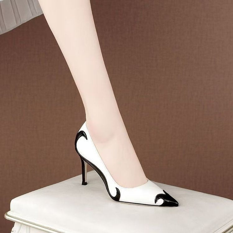 Lindsay | Women's Slip On Pointed Toe High Heels