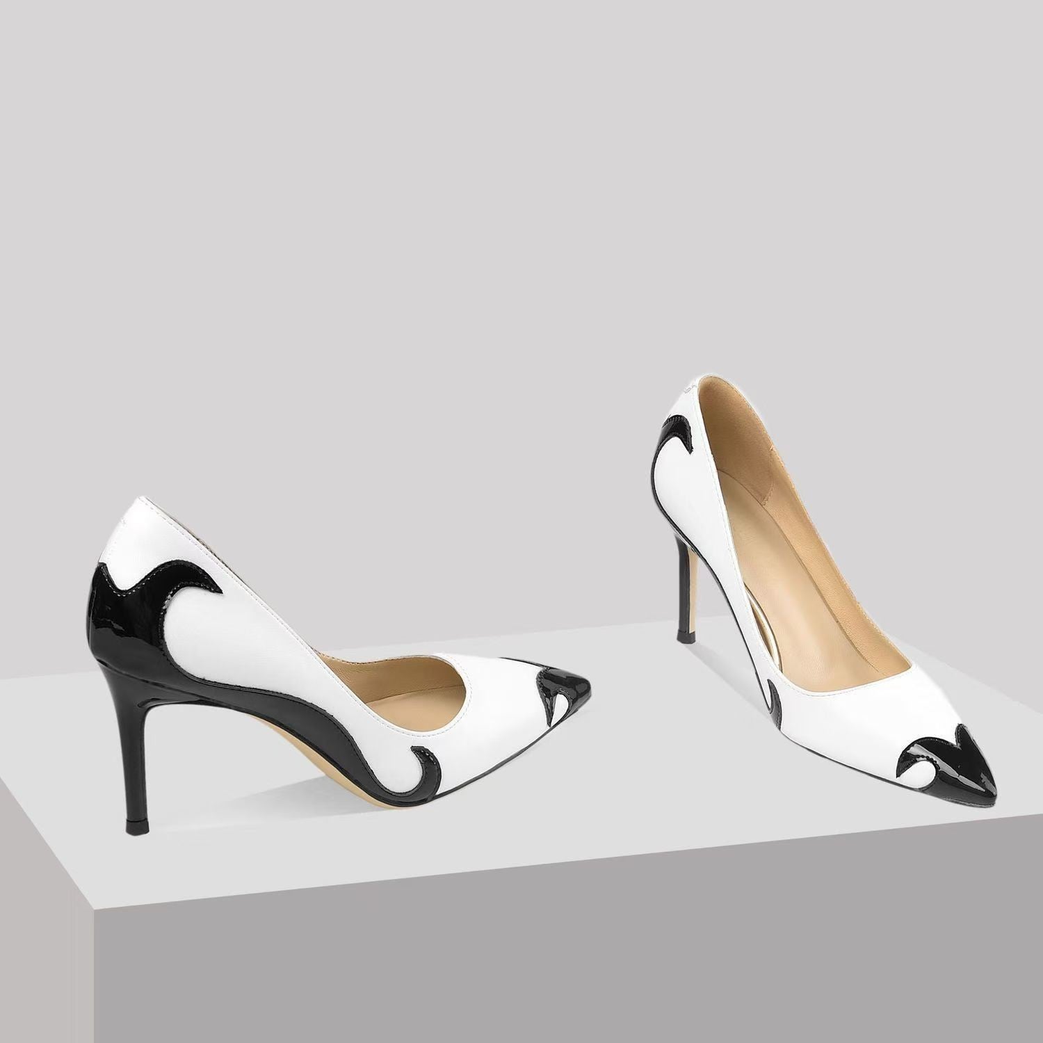 Lindsay | Women's Slip On Pointed Toe High Heels