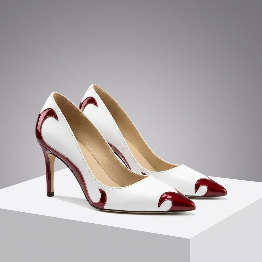 Lindsay | Women's Slip On Pointed Toe High Heels
