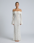 Luisa | Women's Off Shoulder Long Sleeve Wedding Guest Dress