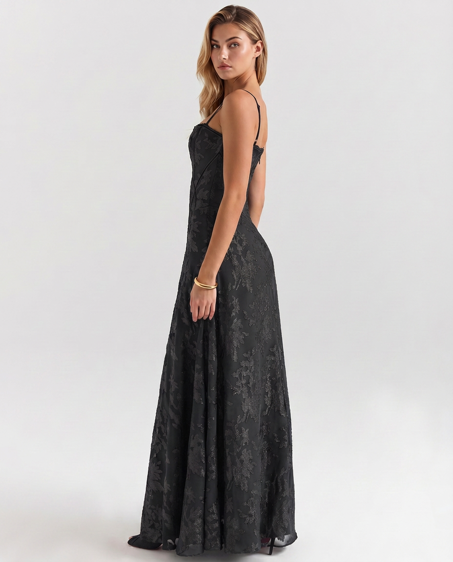 Lynda | Women's Strappy Sleeveless Corset Wedding Guest Dress