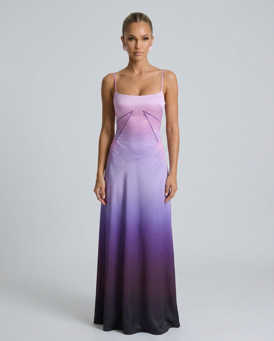 Marina | Women's Strappy Sleeveless Open Back Maxi Dress