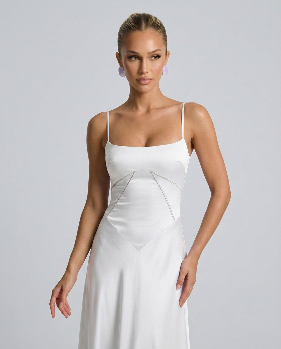 Marina | Women's Strappy Sleeveless Open Back Maxi Dress