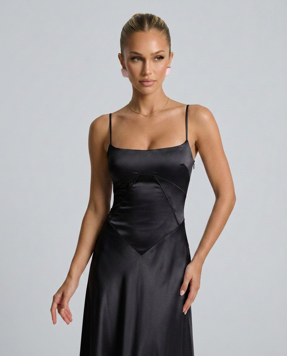 Marina | Women's Strappy Sleeveless Open Back Maxi Dress
