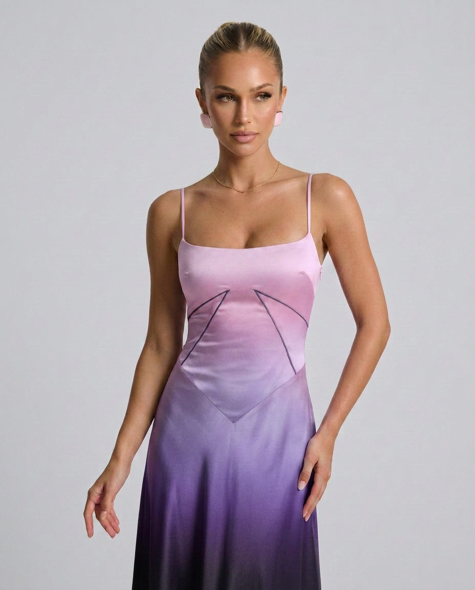 Marina | Women's Strappy Sleeveless Open Back Maxi Dress