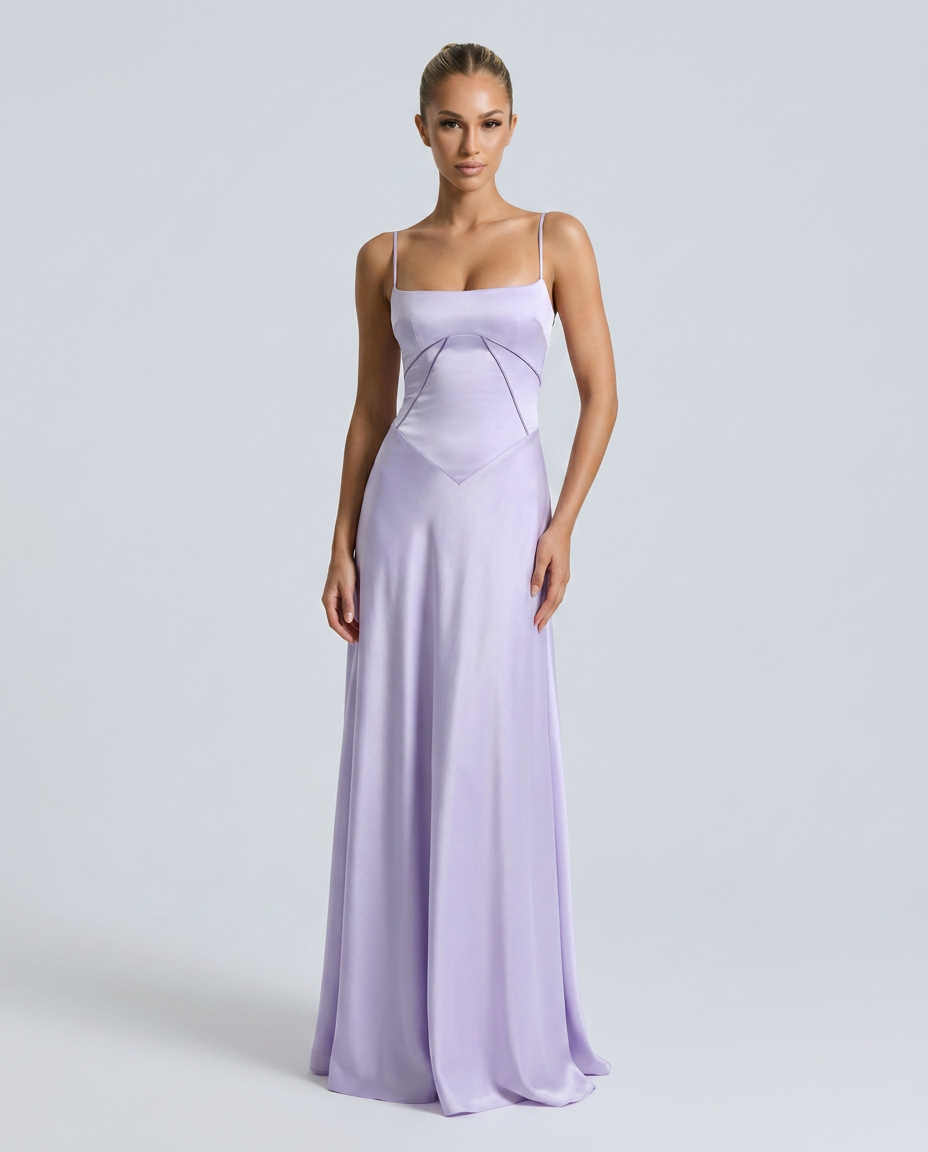 Marina | Women's Strappy Sleeveless Open Back Maxi Dress