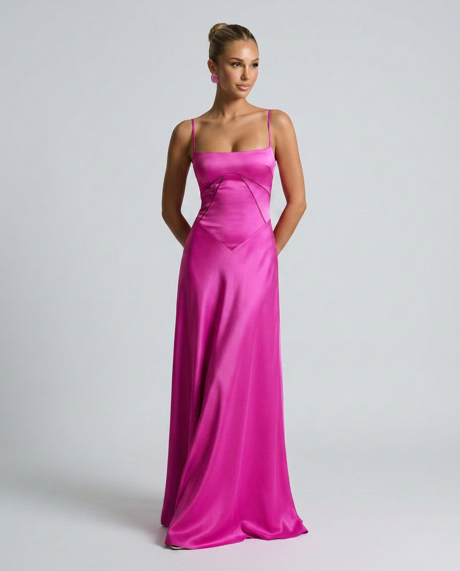 Marina | Women's Strappy Sleeveless Open Back Maxi Dress