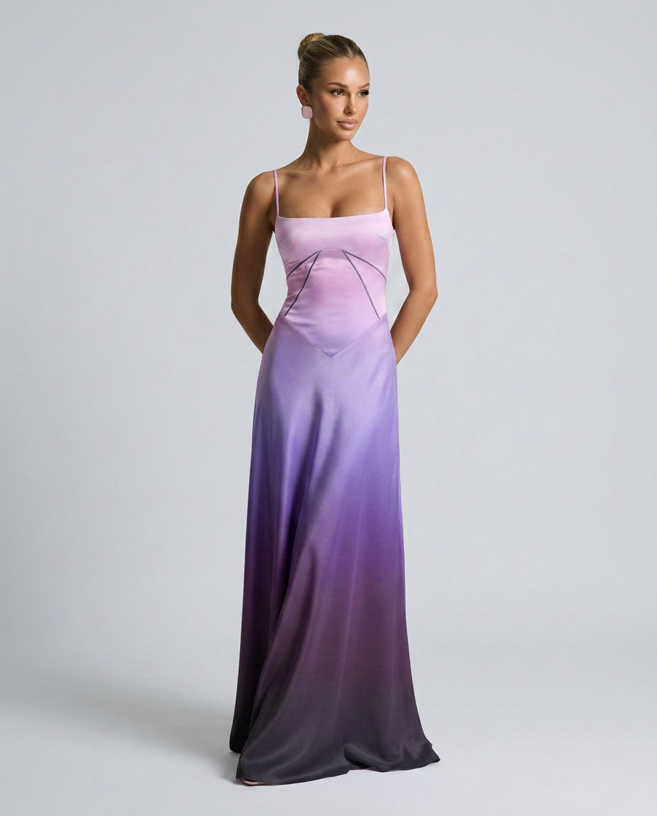 Marina | Women's Strappy Sleeveless Open Back Maxi Dress