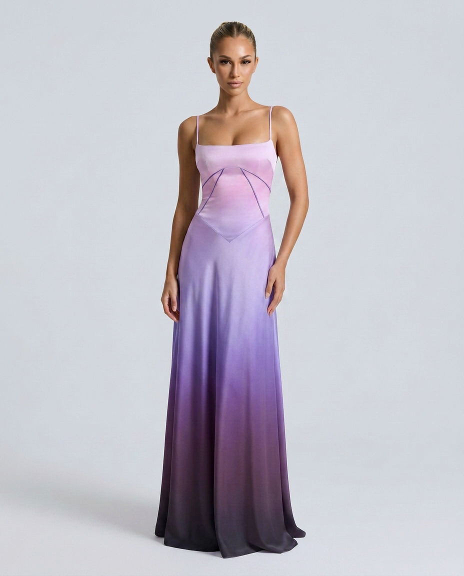 Marina | Women's Strappy Sleeveless Open Back Maxi Dress
