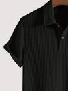Mark | Men’s Half Button Turn Down Collar Polo Shirt